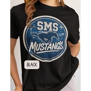 Springfield Middle School Mustangs T-Shirt SMS Spirit Wear
